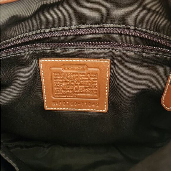 Coach Y2K Hampton Brown Shoulder Bag - Picture 6 of 12